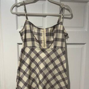 Urban Outfitters Plaid Mini Dress